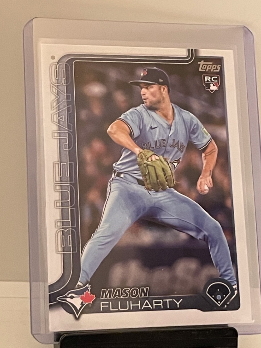 Mason Fluharty 2025 Topps series Rookie Card
